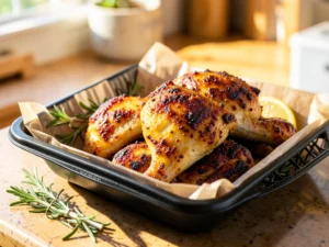 Crispy Air Fryer Chicken Thighs
