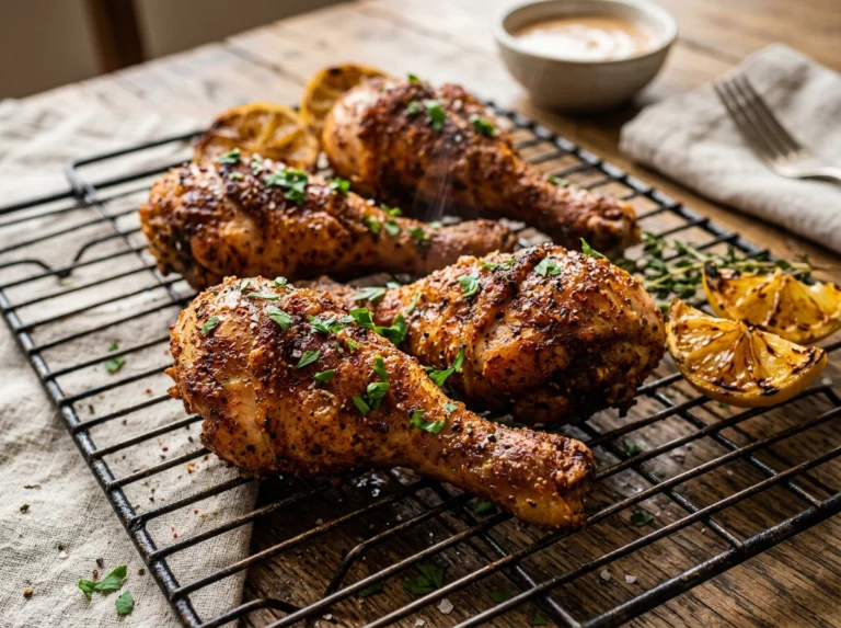 Extra Crispy Air Fryer Chicken Legs