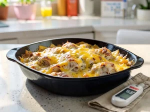 Chicken Casserole Oven Temp and Time (Complete Baking and Leftover Guide)