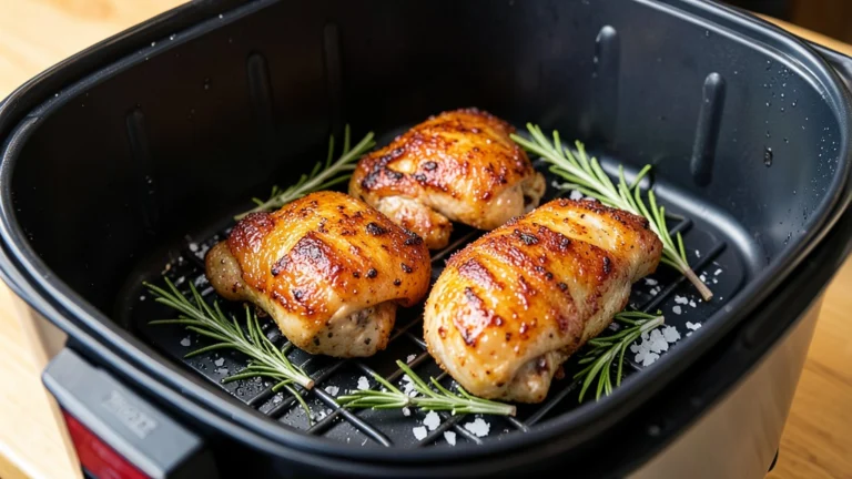 Crispy Air Fryer Chicken Thighs