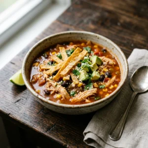 Authentic Chicken Tortilla Soup