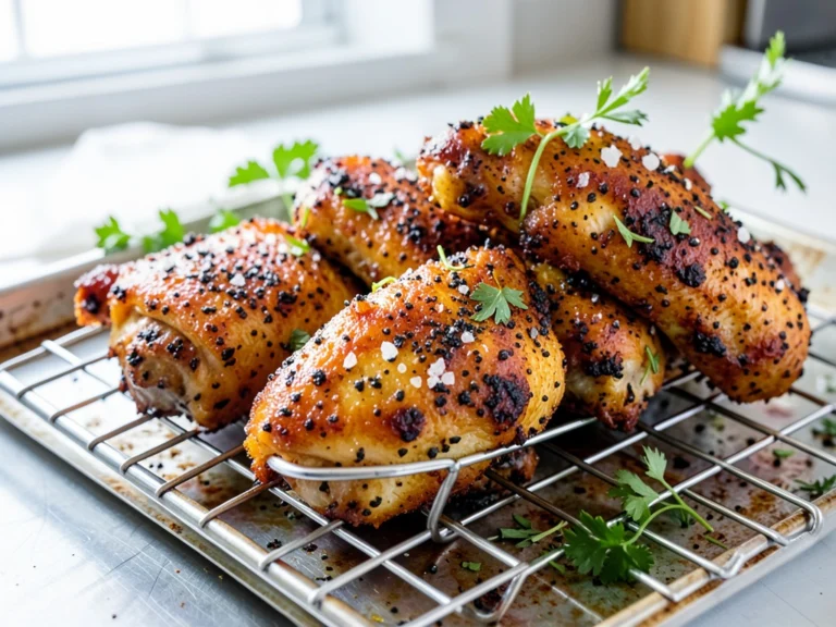 Extra Crispy Oven Chicken Wings