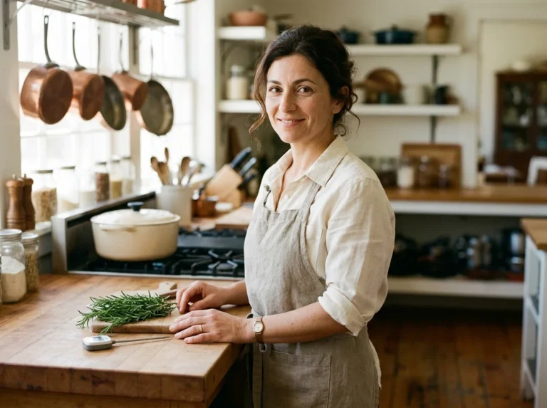 Elena Moretti in the Chickeeen Test Kitchen