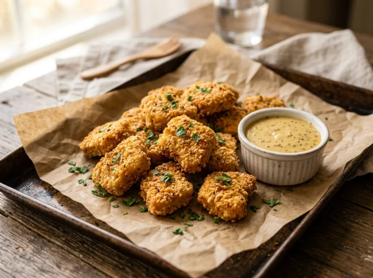 Extra Crispy Air Fryer Chicken Nuggets