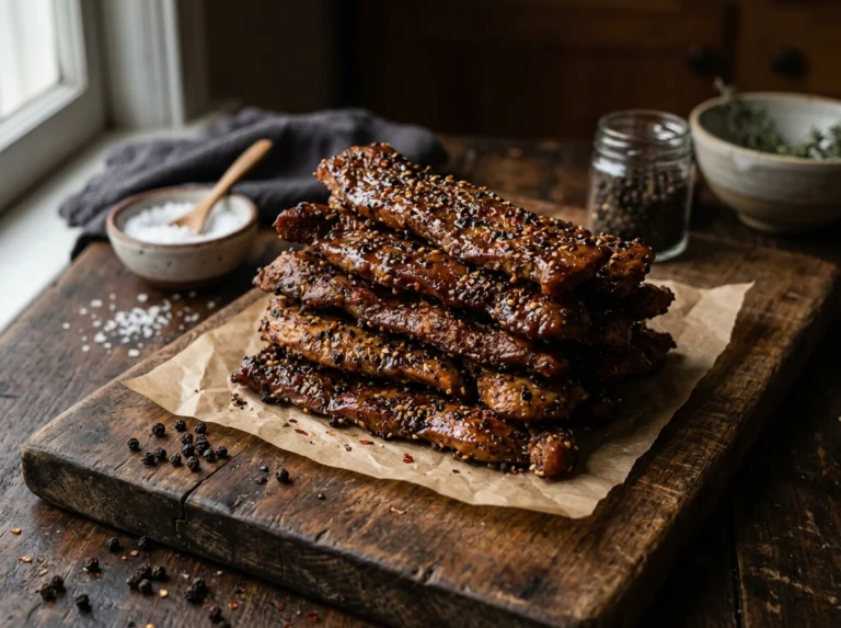 High Protein Ground Chicken Jerky