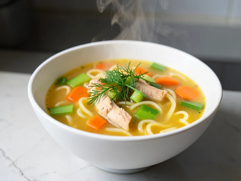 Instant Pot Chicken Noodle Soup