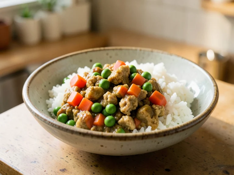 Japanese Ground Chicken Keema Curry